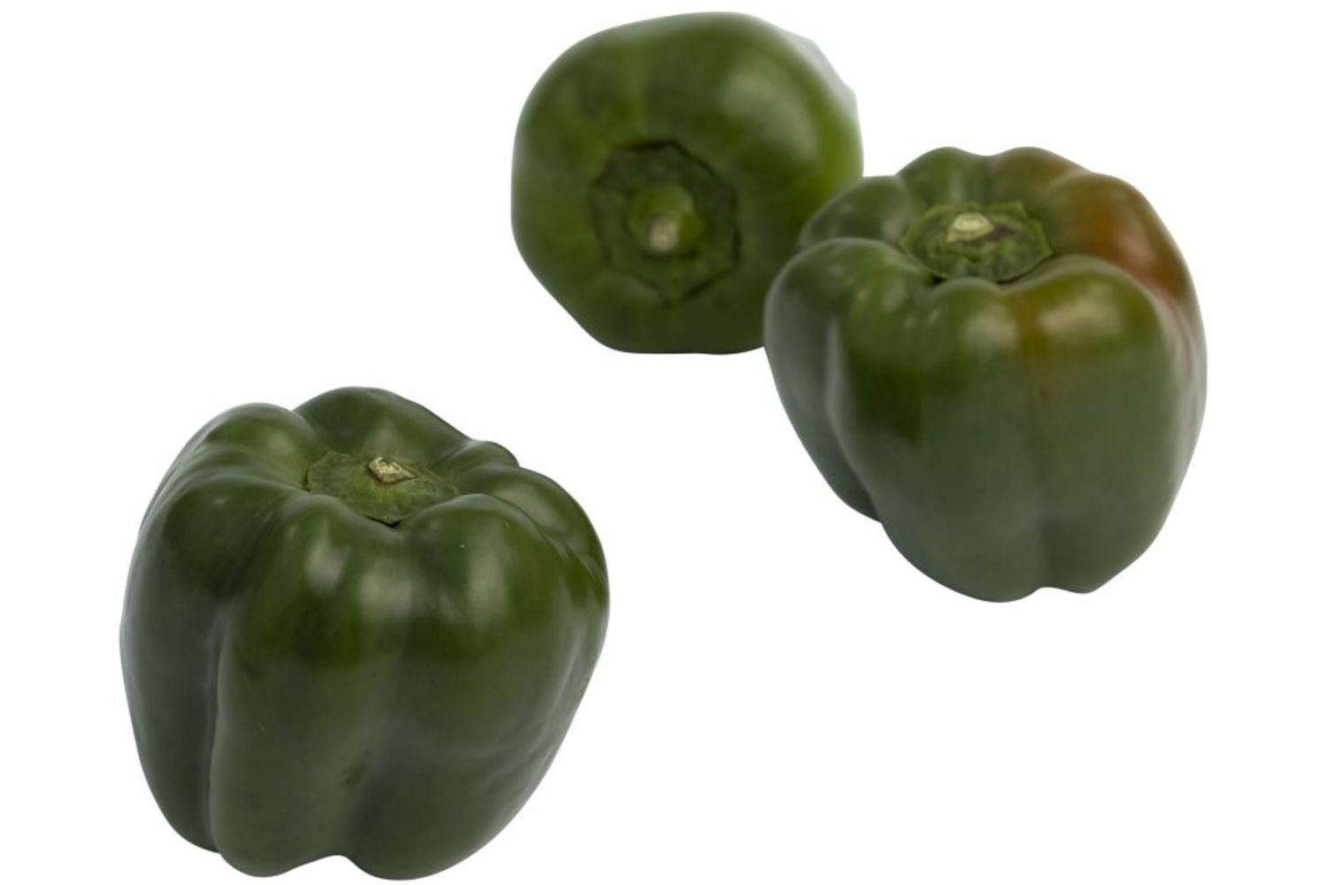 Paprika groen klasse 2 kist 10 kilogram 1